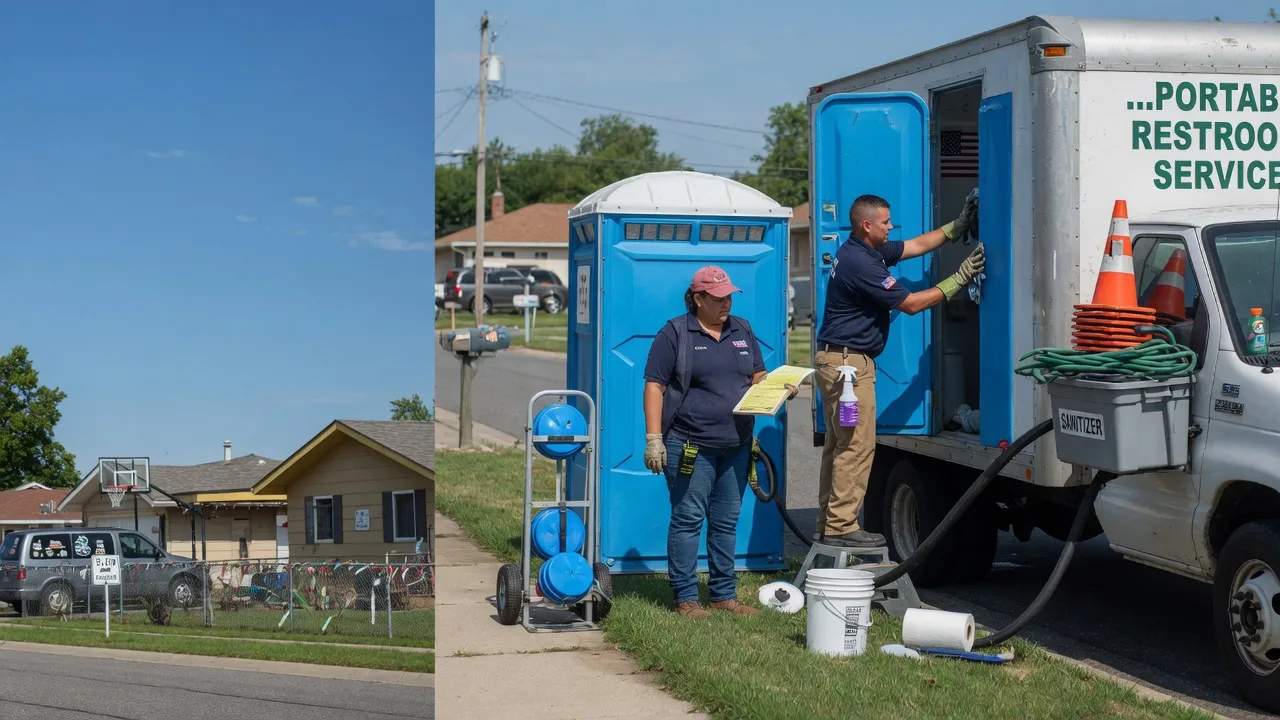 Portable Toilet Rental in Pottsville, AR near me